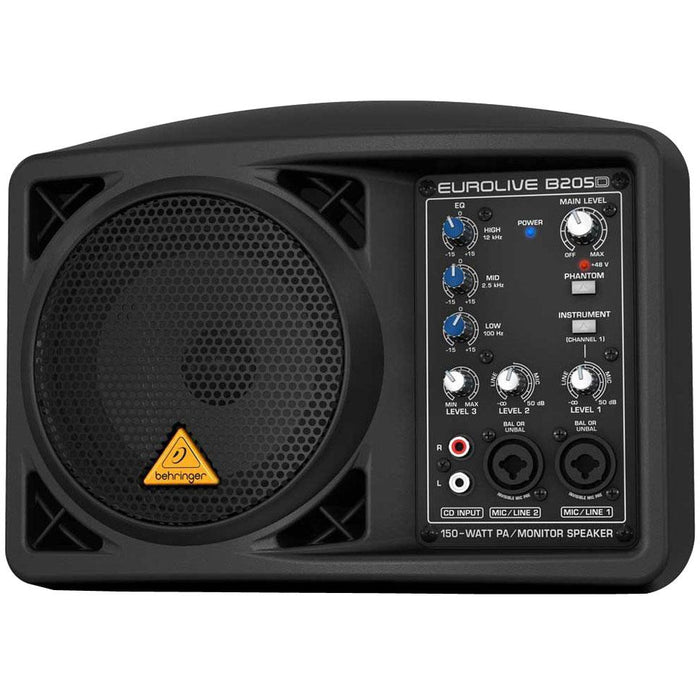 Behringer EUROLIVE B205D Ultra-Compact 150W PA/Monitor Speaker System