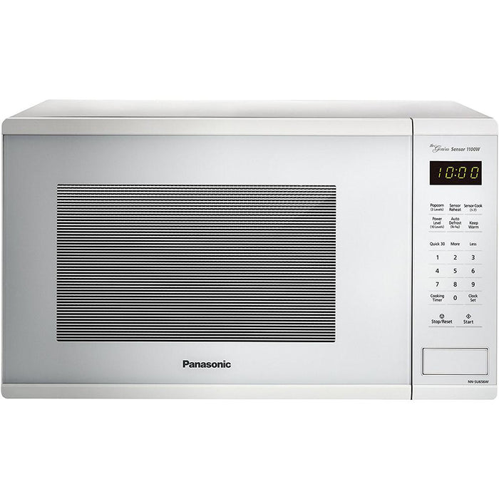 Panasonic 1.3 Cu. Ft. 1100W Countertop Microwave Oven in White - NN-SU656W