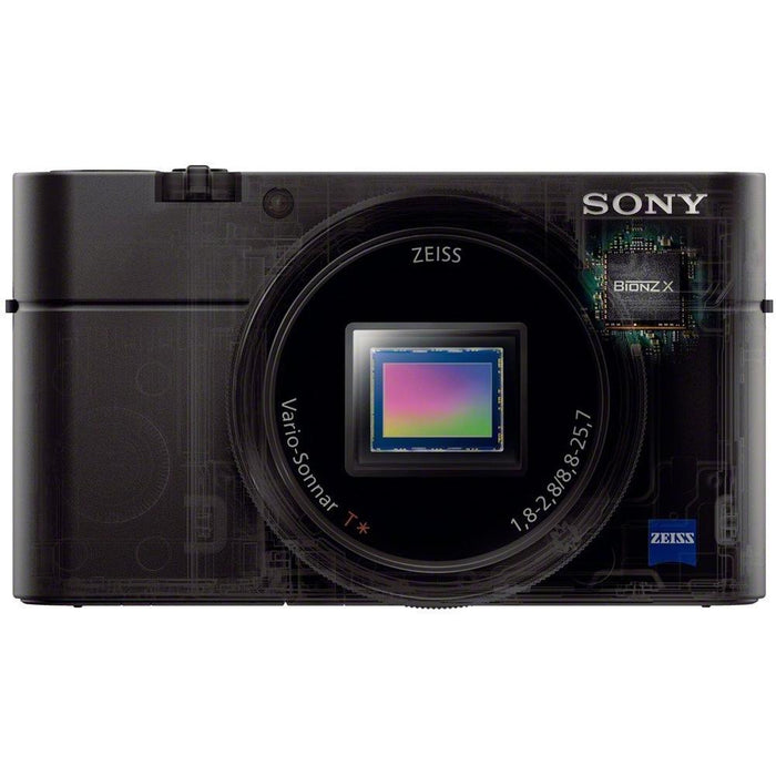 Sony Cyber-shot DSC-RX100 III 20.2 MPDigital Camera Black + Ultimate 32GB Bundle