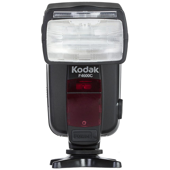 Kodak F4600C Flash E-TTL 18-180 Power Zoom for Canon E-TTL Camera + Deluxe Bundle