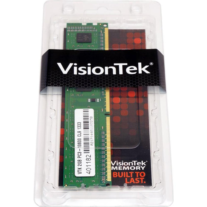 VisionTek 2GB DDR3 1333 MHz CL9 DIMM Desktop Memory - 900378