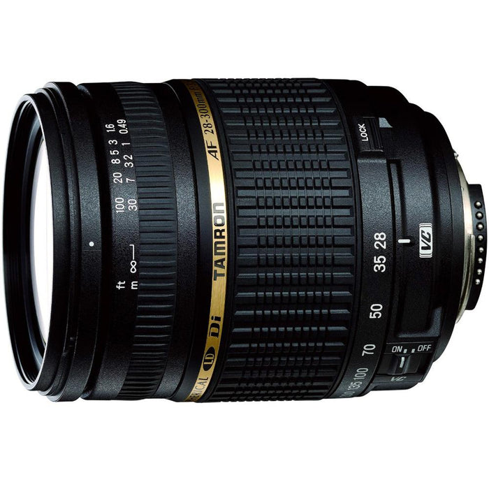 Tamron 28-300mm f/3.5-6.3 Macro Lens for Nikon DSLR Mounts + 64GB Ultimate Kit