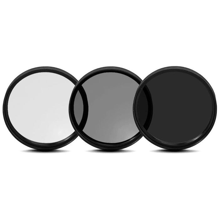 General Brand 77mm UV, Polarizer & FLD Deluxe Filter kit (set of 3 + carrying case)