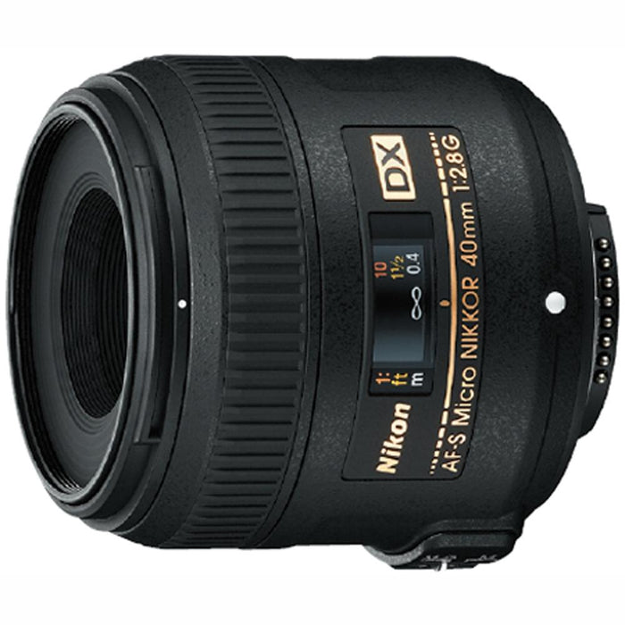 Nikon AF-S DX Micro-NIKKOR 40mm f/2.8G Lens + 64GB Ultimate Kit