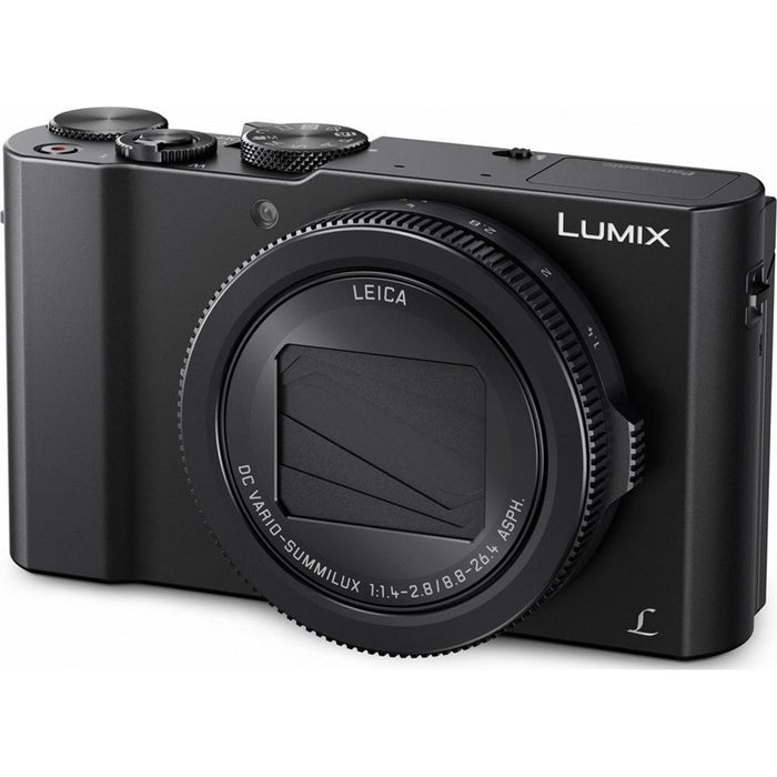 Panasonic LUMIX DMC-LX10 20.1 MP 3x F/1.4-2.8 Leica DC Zoom Camera - Blk - OPEN BOX
