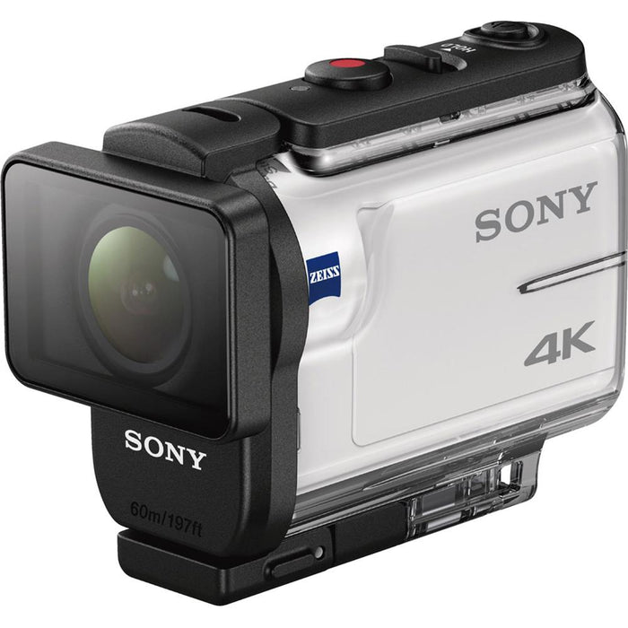 Sony FDR-X3000R 4K HD Recording Action Camera w/Live View Remote Kit - OPEN BOX