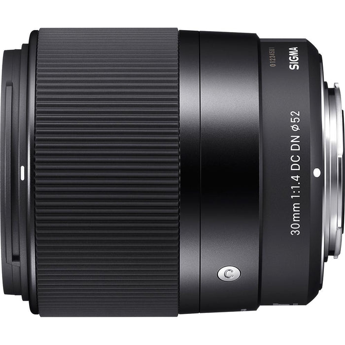 Sigma 30mm F1.4 Contemporary DC DN Lens for Sony E - 302965 - OPEN BOX