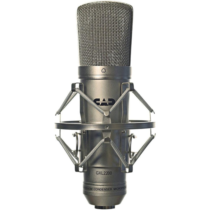 CAD Audio Large Diaphragm Cardioid Condenser Microphone GXL2200 w/ Mount Bundle