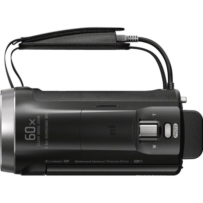 Sony HDR-CX675/B Full HD Handycam Camcorder w/Exmor R CMOS - OPEN BOX