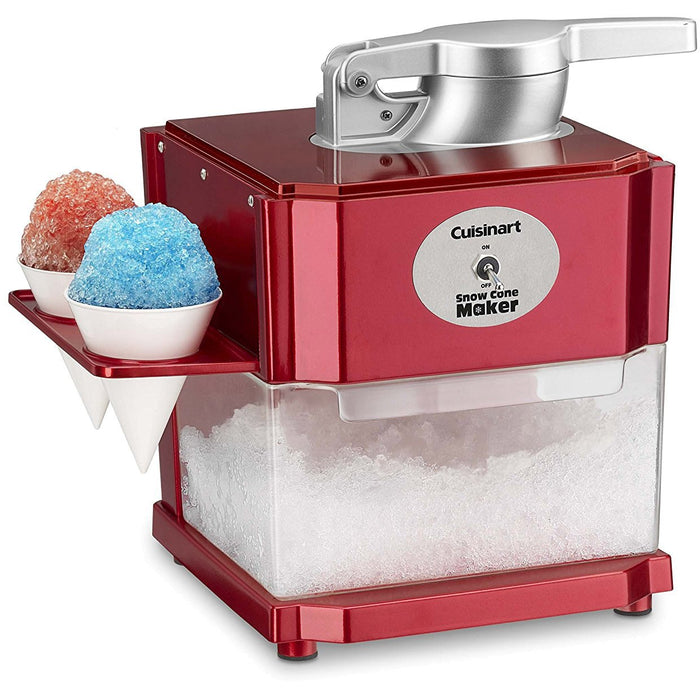 Cuisinart SCM-10 Snow Cone Maker, Red