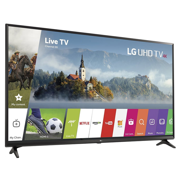 LG 55UJ6300 55-inch 4K Ultra HD Smart IPS LED TV (2017 Model)