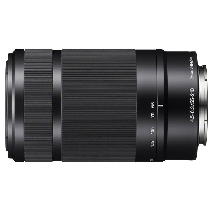 Sony 55-210mm Zoom E-Mount Lens Black + 64GB Ultimate Kit