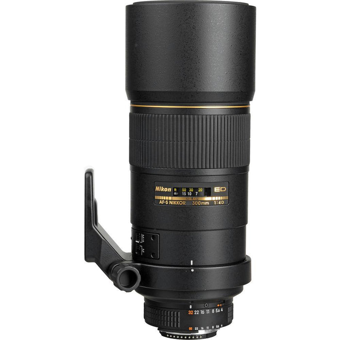 Nikon 300mm F/4 ED-IF AF-S Nikkor Lens, W/ 5-Year USA Warranty + 64GB Ultimate Kit