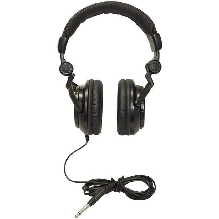 Tascam TH-02-B Closed-Back Professional Headphones (Black) - OPEN BOX