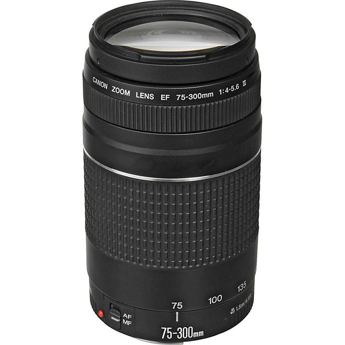 Canon EF 75-300mm  F4-5.6 III Telephoto Zoom Lens - Open Box