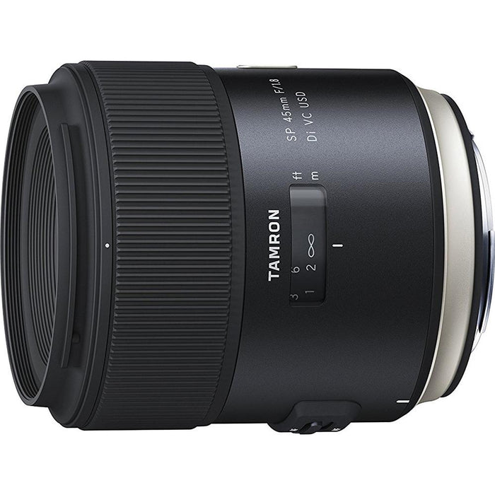 Tamron SP 45mm f/1.8 Di VC USD Lens and TAP-In-Console for Canon Mount Cameras