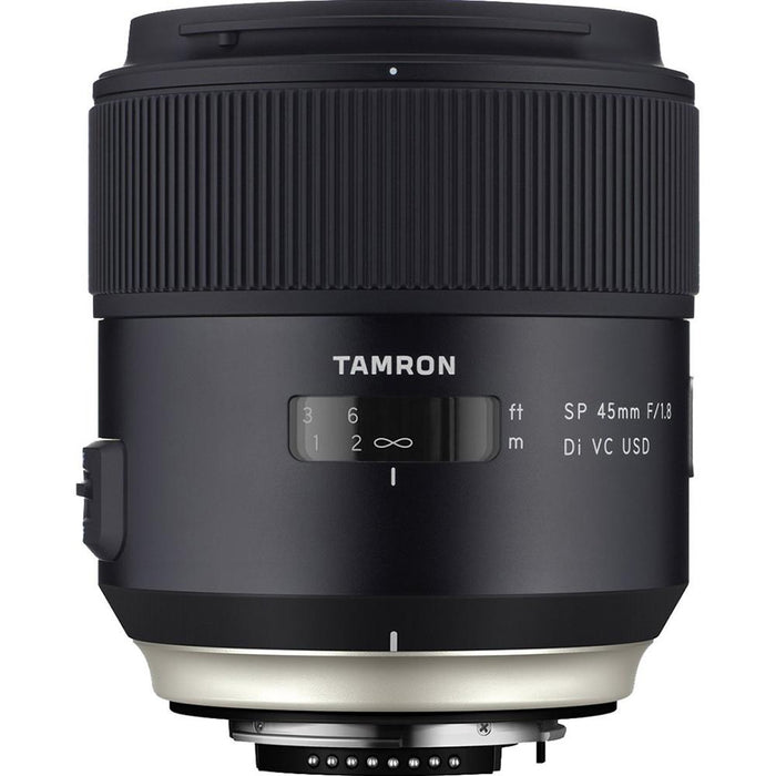 Tamron SP 45mm f/1.8 Di VC USD Lens and TAP-In-Console for Nikon Mount Cameras