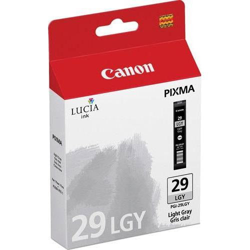 Canon PGI-29 LGY - LUCIA Series Light Gray Ink Cartridge for Canon PIXMA PRO-1 Printer