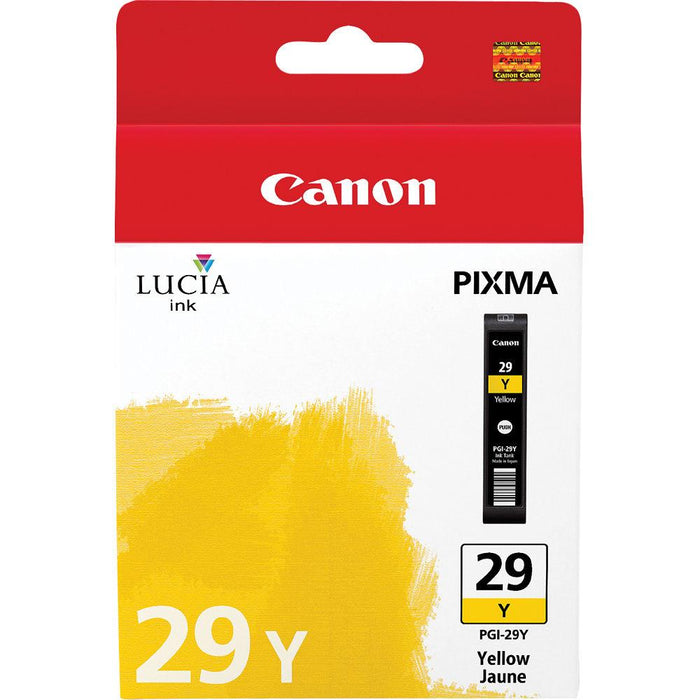 Canon PGI-29 Y - LUCIA Series Yellow Ink Cartridge for Canon PIXMA PRO-1 Printer