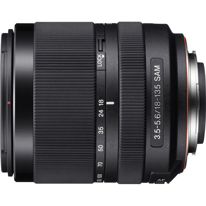 Sony SAL18135 - 18-135mm f/3.5-5.6 DT SAM Silent Zoom A-Mount Lens