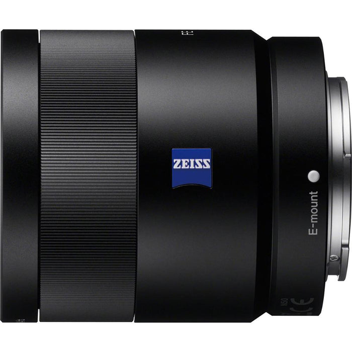 Sony Sonnar T* FE 55mm F1.8 ZA Full Frame Camera E-Mount Lens+64GB Ultimate Kit
