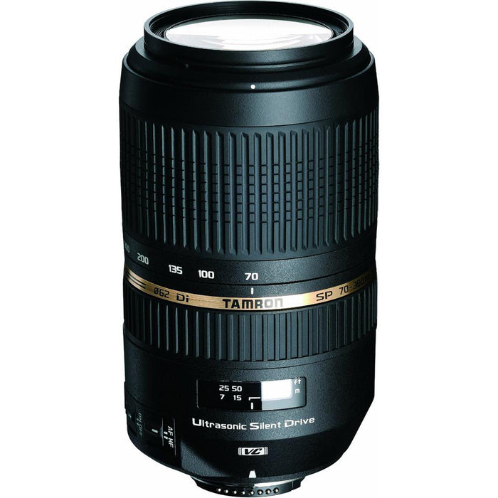 Tamron SP AF70-300mm Di USD For Minolta & Sony + 64GB Ultimate Kit