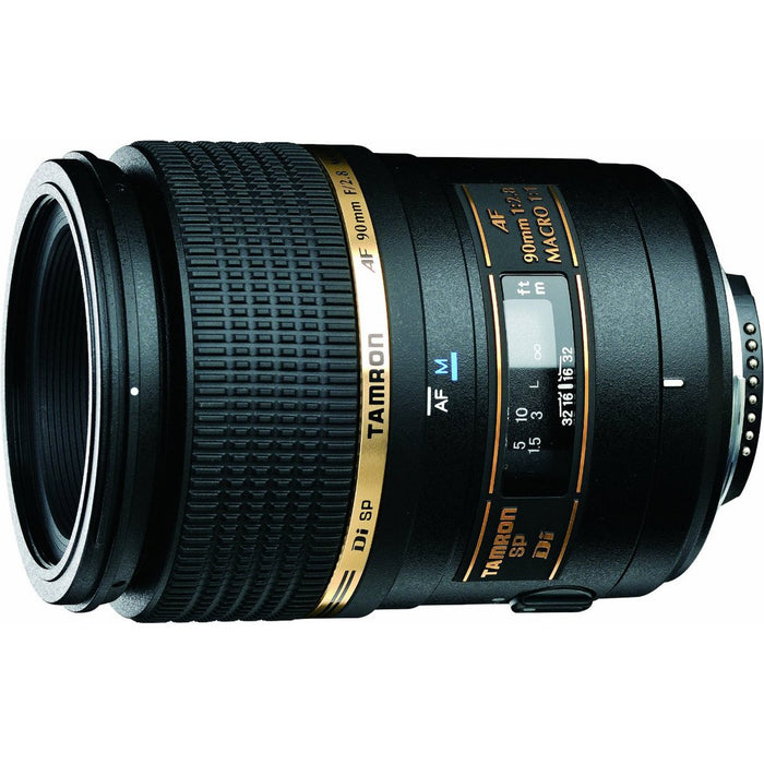 Tamron 90mm F/2.8 DI SP AF Macro 1:1 Lens For Canon + 64GB Ultimate Kit