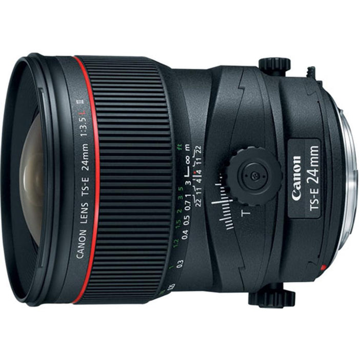 Canon TS-E 24mm f/3.5L II Ultra-Wide Tilt-Shift Manual Focus Lens