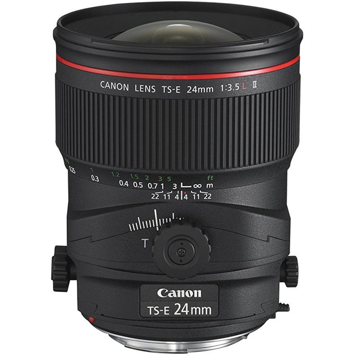 Canon TS-E 24mm f/3.5L II Ultra-Wide Tilt-Shift Manual Focus Lens
