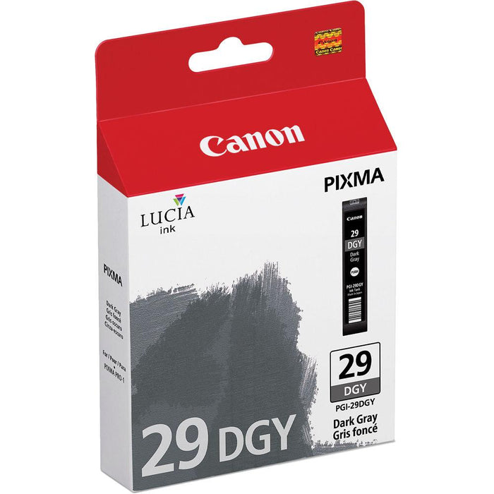 Canon PGI-29 DGY - LUCIA Series Dark Gray Ink Cartridge for Canon PIXMA PRO-1 Printer