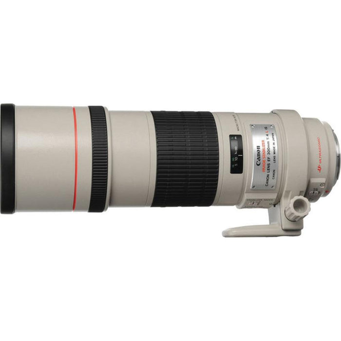 Canon EF 300mm F/4.0 L IS Lens Exclusive Pro Kit