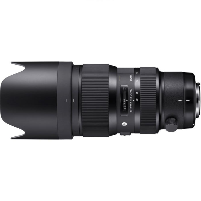 Sigma 50-100mm f/1.8DC HSM ART Lens for Nikon SLR Mount + 64GB Ultimate Kit