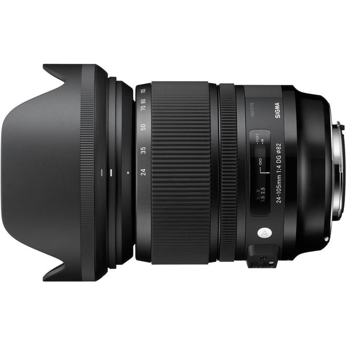 Sigma 24-105mm F/4 DG OS HSM ART Lens for Nikon SLR + 64GB Ultimate Kit