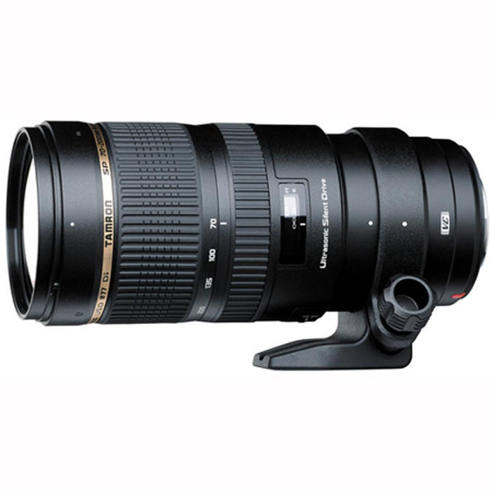 Tamron SP 70-200mm F/2.8 DI USD Telephoto Zoom Lens for Canon + 64GB Ultimate Kit