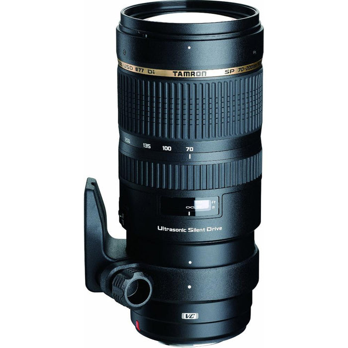 Tamron SP 70-200mm F/2.8 DI USD Telephoto Zoom Lens For Nikon + 64GB Ultimate Kit