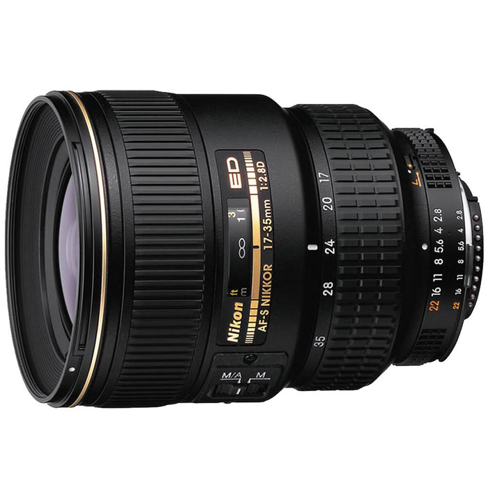 Nikon 17-35mm F/2.8D ED-IF Zoom-Nikkor AF Lens + 64GB Ultimate Kit