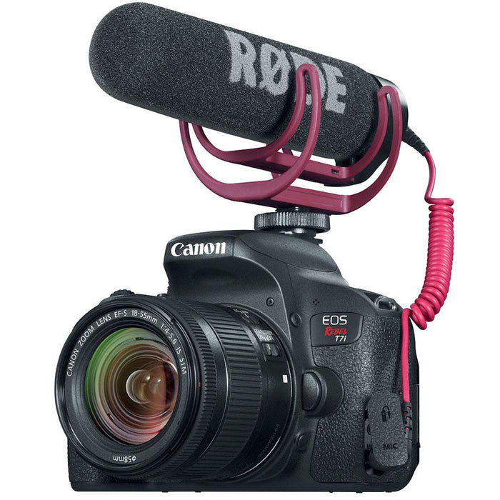 Canon EOS Rebel T7i DSLR Camera Video Creator Kit + 18-55mm & 70-300mm Lens Bundle