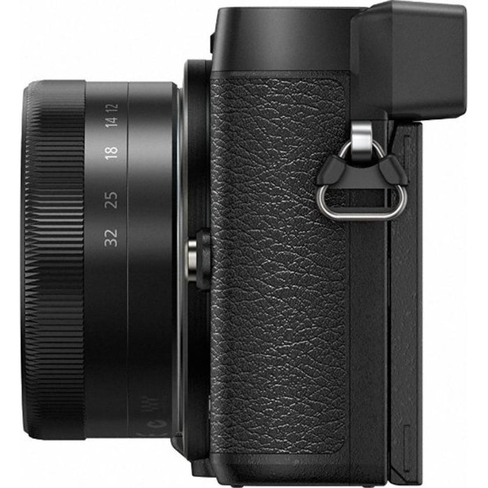 Panasonic LUMIX GX85 Mirrorless Black Camera + 12-32mm & 45-150mm Dual Lens Accessory Kit