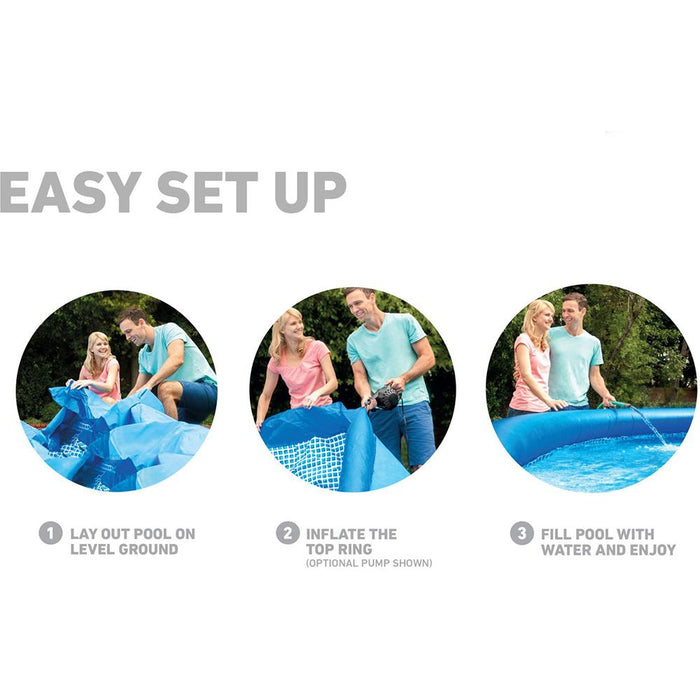 Intex Easy Set Inflatable Pool Set (15' x 33") - 28157EH