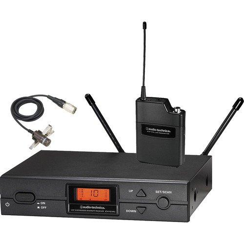 Audio-Technica ATM-2129BI Frequency Agile Lavalier Wireless System