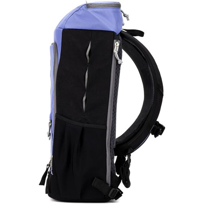 Tamrac Nagano 12L Camera Backpack (River Blue) with Flash Bundle for Canon