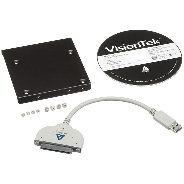 VisionTek Universal Solid State Drive Cloning and Transfer Kit - 900537