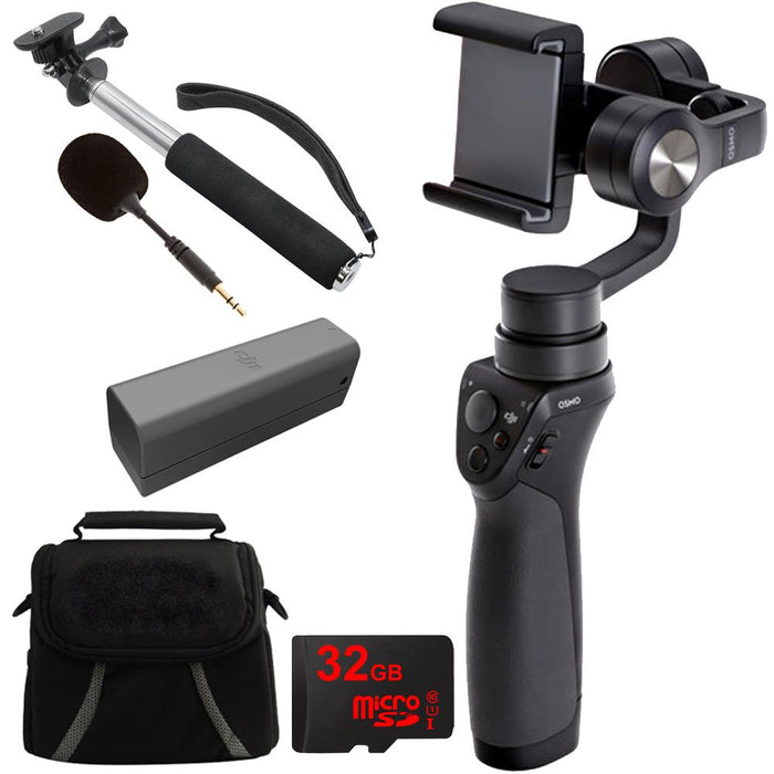 DJI Osmo Mobile Gimbal Stabilizer for Smartphones w/ Professional Bundle