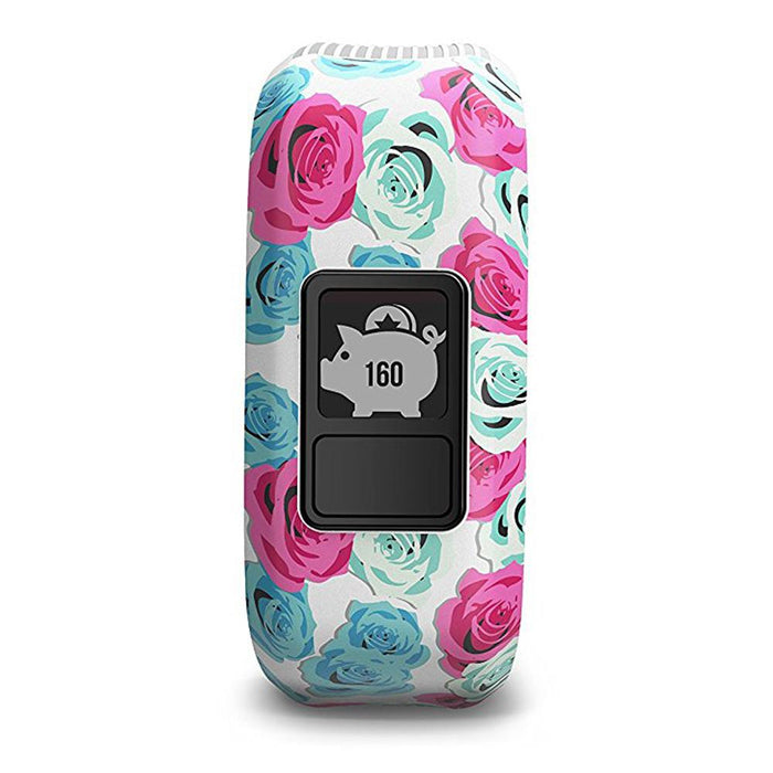 Garmin Vivofit Jr. Activity Tracker for Kids Real Flower with Charger + Warranty