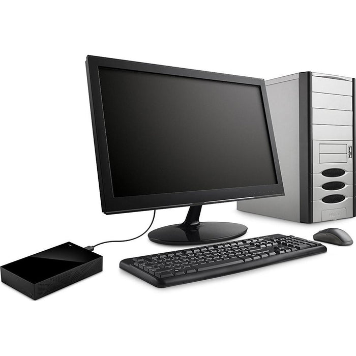 Seagate Backup Plus 4TB Desktop External Hard Drive w/Mobile Backup USB 3.0 - OPEN BOX