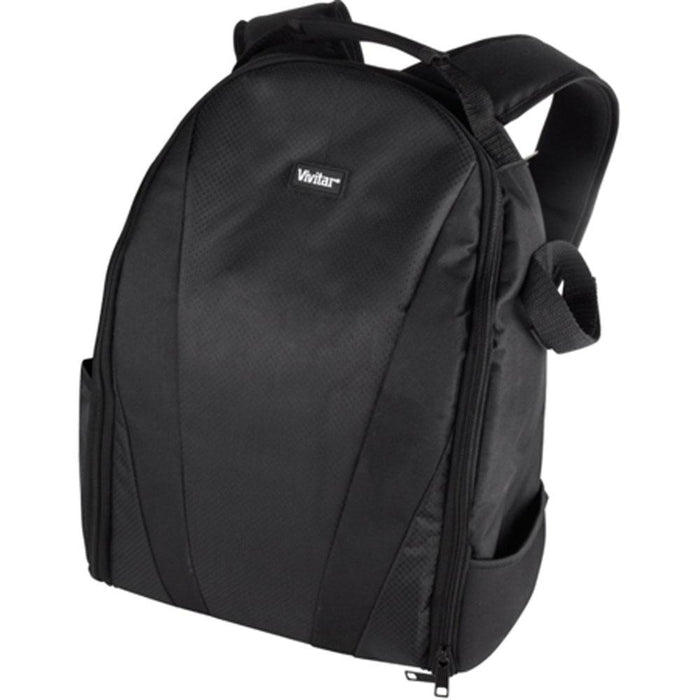 Vivitar Large Photo/Video Backpack for DSLR Camera, Lens and Accessories (Black) VIVDC15