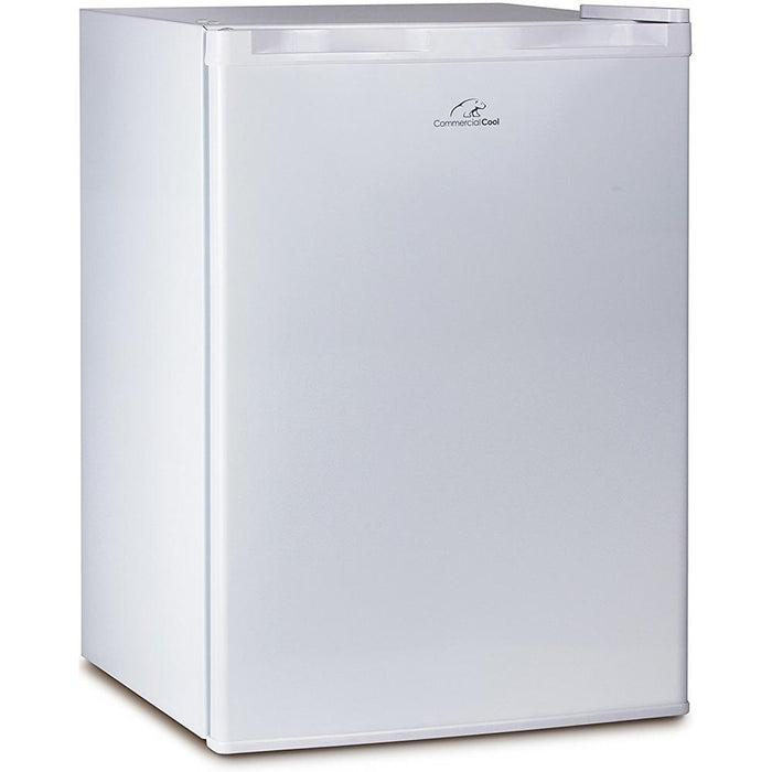 Commercial Cool 2.6 Cu. Ft. Mini Fridge - White (CCR26W) w/ Freezer Compartment