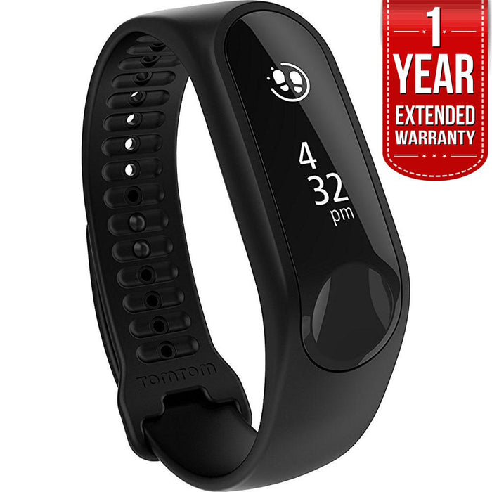 TomTom 1AT0.002.00 Touch Cardio Fitness Tracker Black Small with Extended Warranty