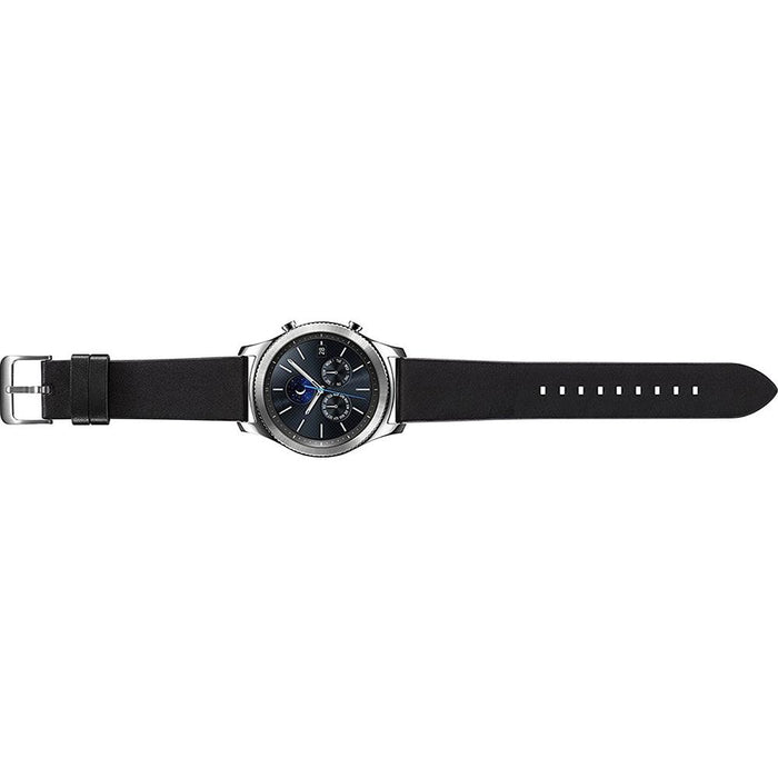 Samsung Gear S3 Classic Bluetooth Watch w/Built-in GPS - Silver - OPEN BOX