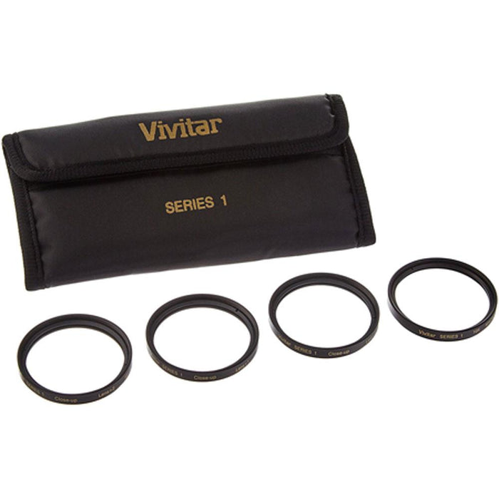 Vivitar 49mm 4pc HD Macro Close-UP Lens Filter Set +1 +2 +4 +10